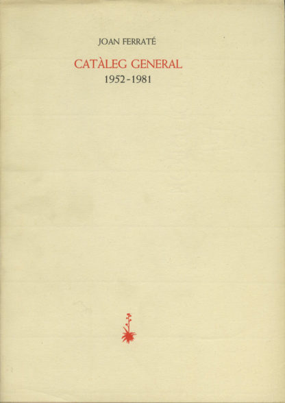 Portada Catàleg general 1952-1981