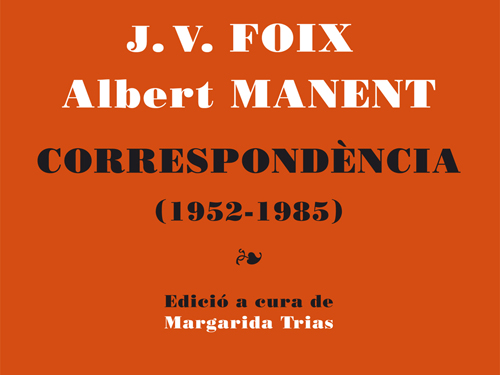 Correspondència Foix Manent