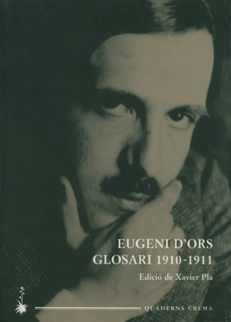 Portada Glosari 1910-1911
