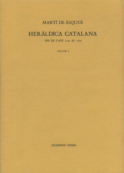 Portada Heràldica catalana