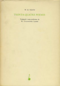 Portada Trenta-quatre poemes
